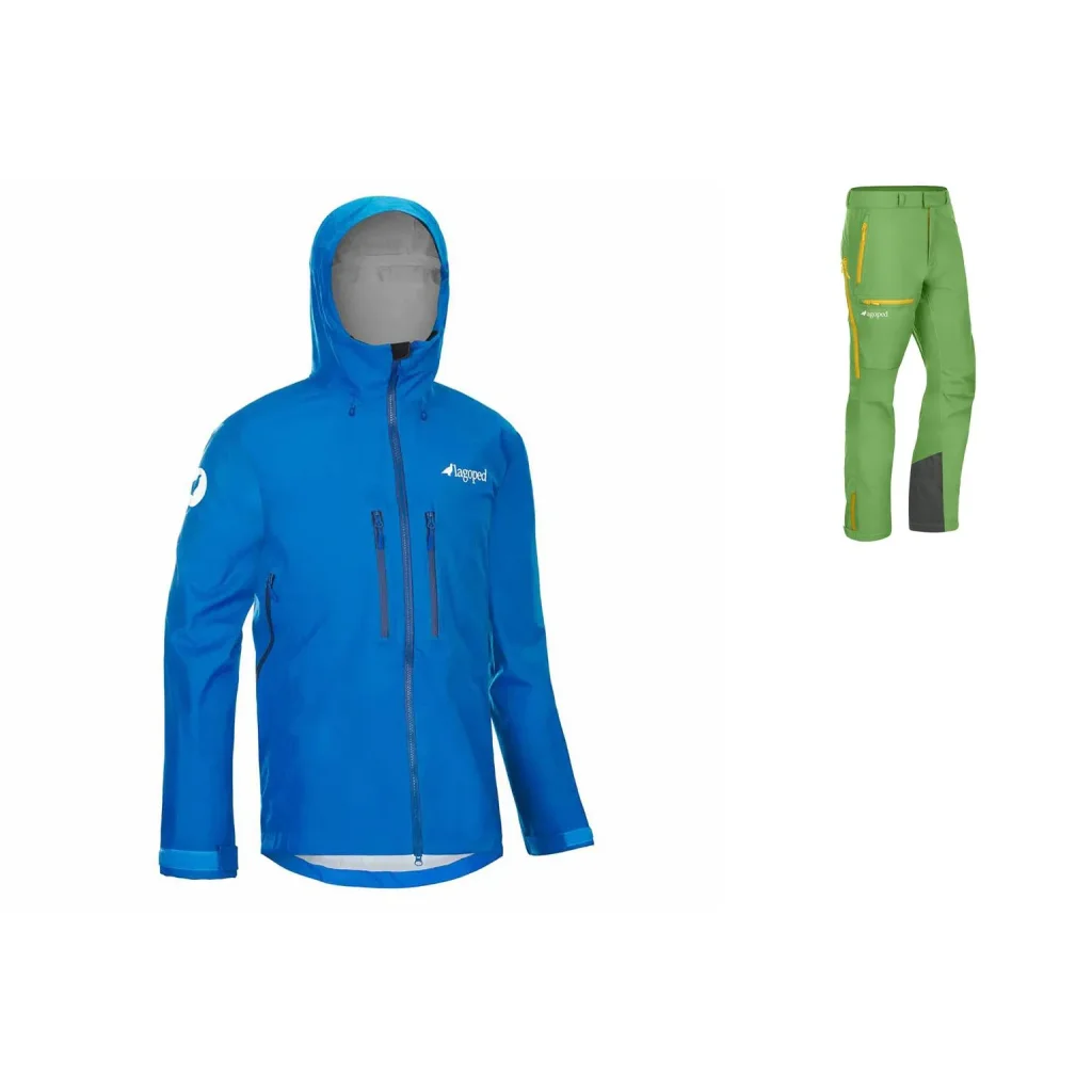 LAGOPED Eve2 /bleu roi + LAGOPED Supa2 /vert gazon