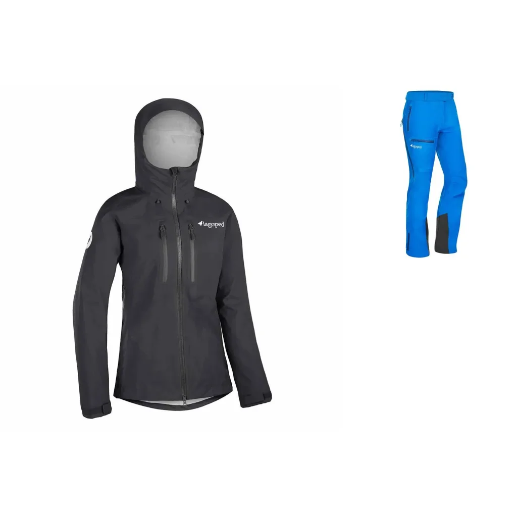 LAGOPED Eve2 W /graphite + LAGOPED Supa2 W /bleu roi