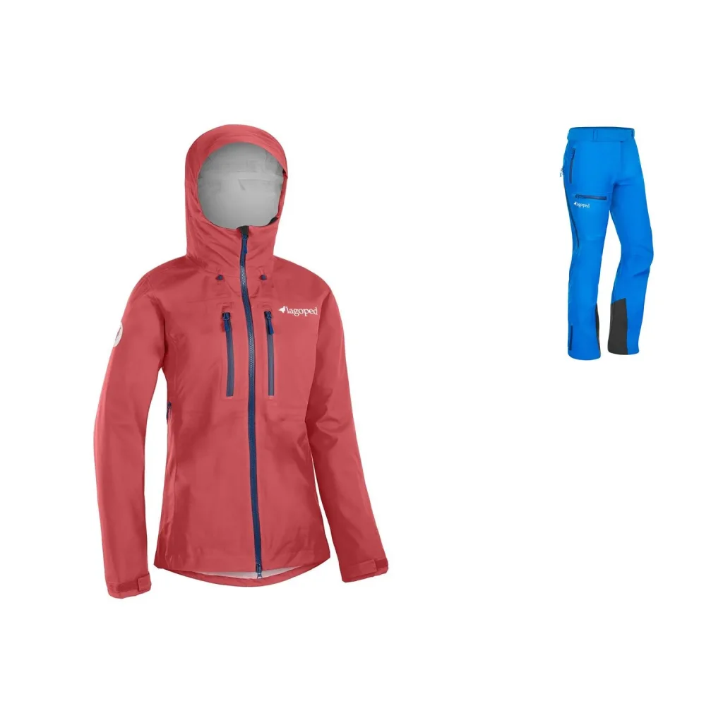 LAGOPED Eve2 W /ocre + LAGOPED Supa2 W /bleu roi