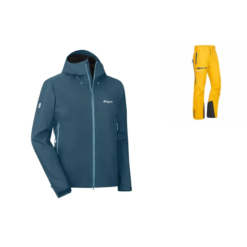 LAGOPED Tetras /bleu sarcelle + LAGOPED Supa2 /soleil