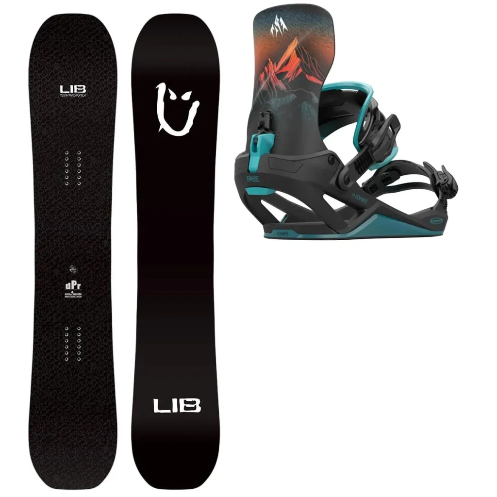 LIB TECH Dpr + Fix JONES Mercury Fase Blue Art