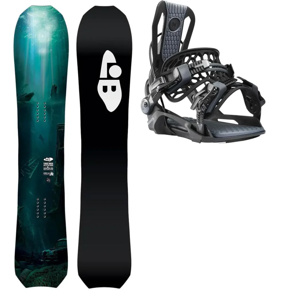 LIB TECH Orca + Fix NIDECKER Flow Fenix /black