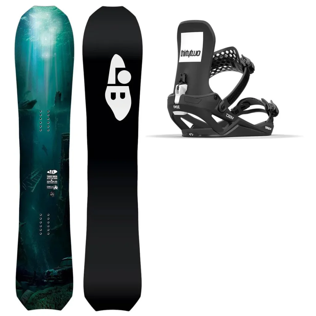 LIB TECH Orca + Fix THIRTYTWO T32M Fase /black