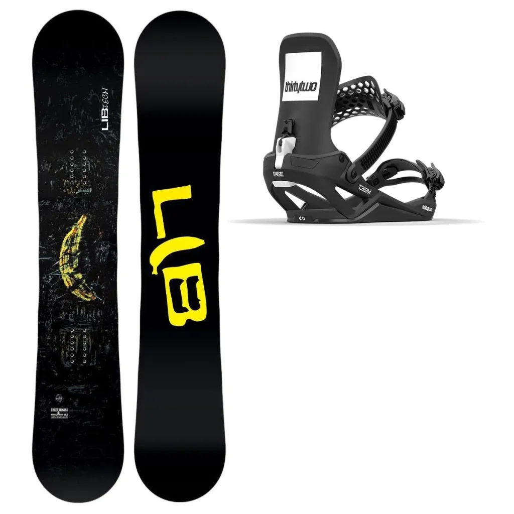 LIB TECH Skate Banana + Fix THIRTYTWO T32M Fase /black