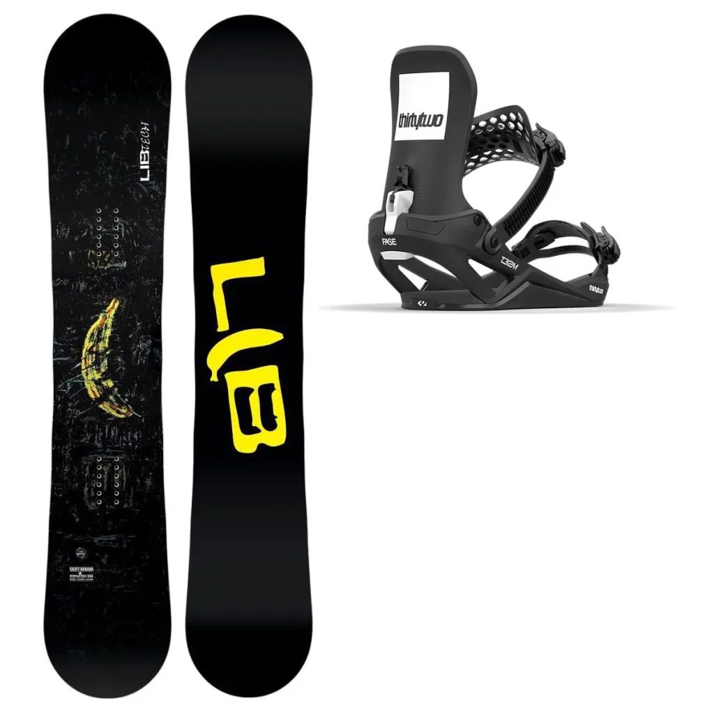 LIB TECH Skate Banana Wide + Fix THIRTYTWO T32M Fase /black