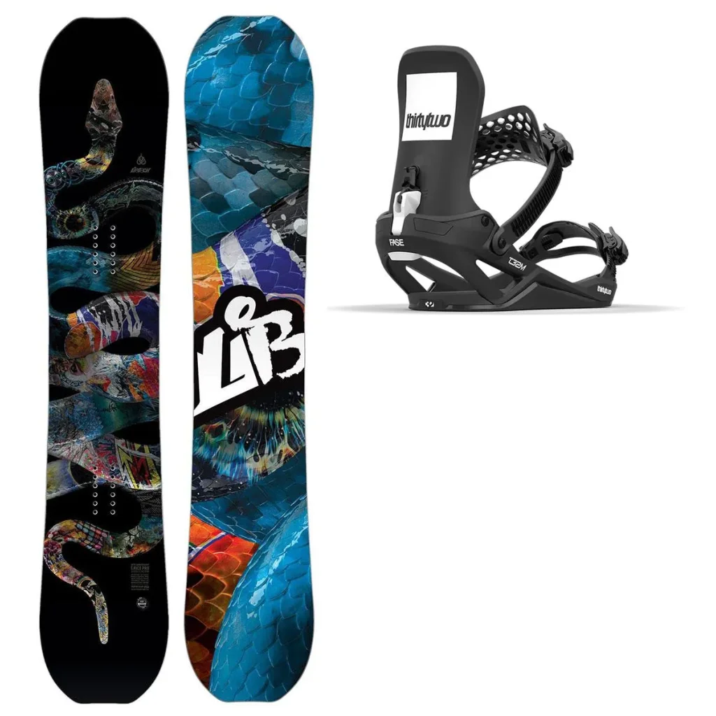 LIB TECH T.Rice Pro + Fix THIRTYTWO T32M Fase /noir