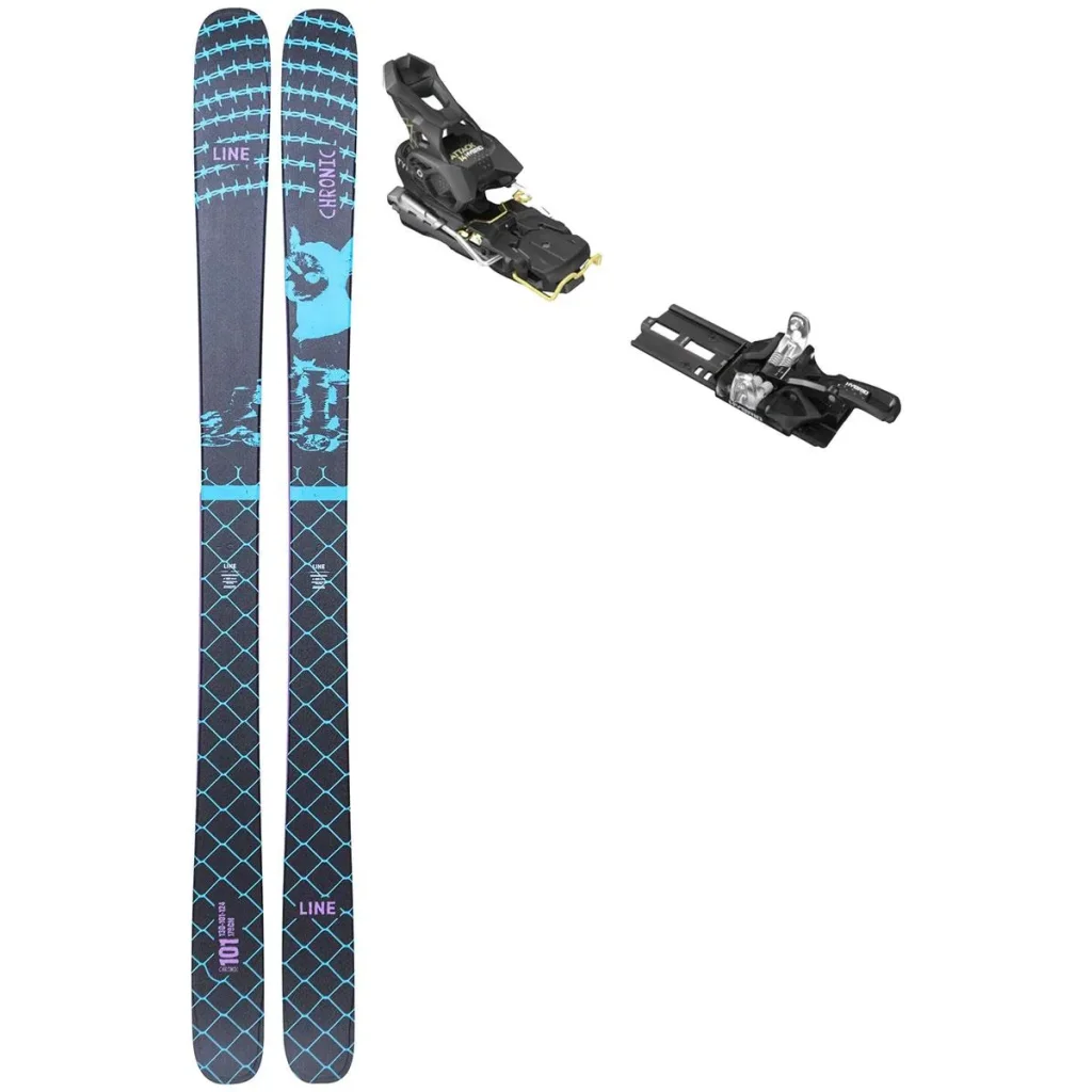 LINE Chronic 101 + Fix TYROLIA Attack Hybrid 14 Mn /frein 110mm