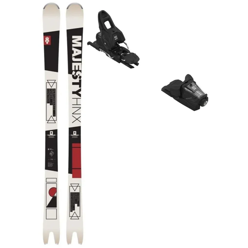 MAJESTY Hnx Ti + Fix SALOMON Stage 10 Gw /noir