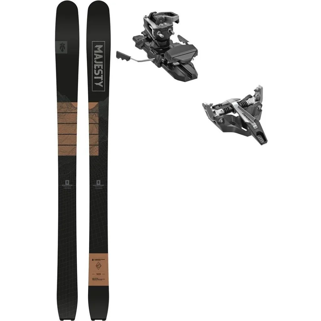 MAJESTY Superpatrol Carbon + Fix DYNAFIT Seven Summits+ freins 98 /noir argent