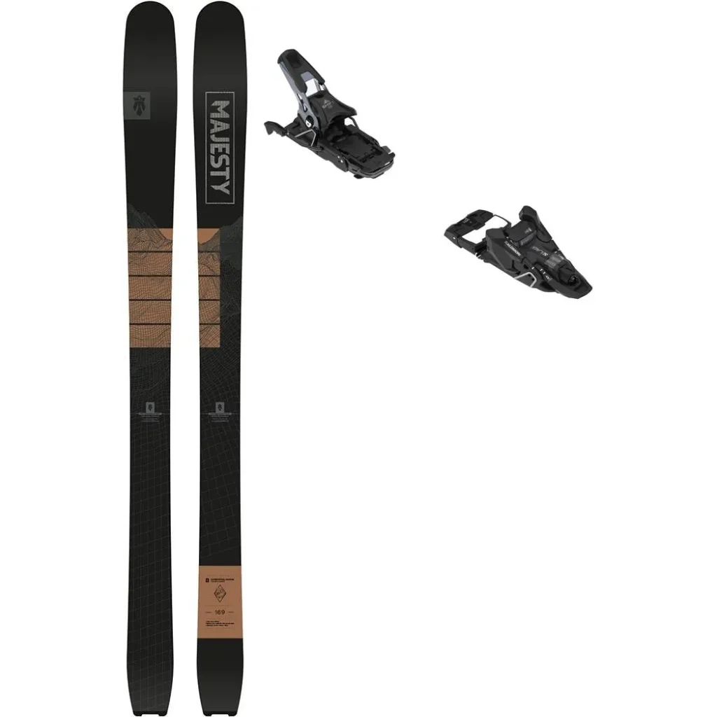 MAJESTY Superpatrol Carbon + Fix SALOMON S/lab shift² 10 multinorm /noir argent met