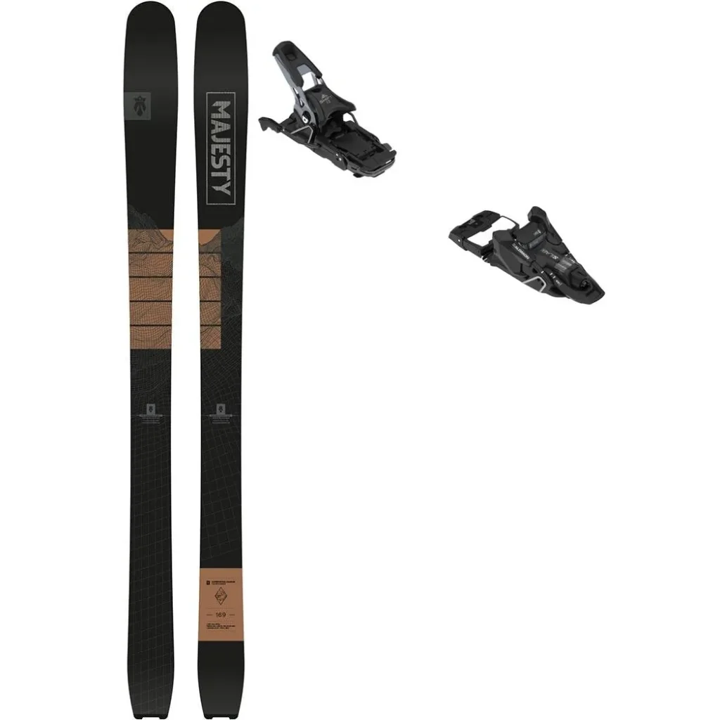 MAJESTY Superpatrol Carbon + Fix SALOMON S/lab shift² 13 multinorm /noir argent met