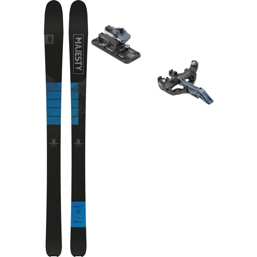 MAJESTY Superwolf Carbon + Fix ATK Kuluar 12 Superlight /bleu marine