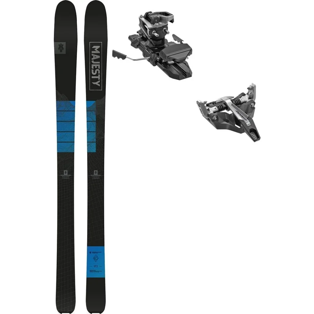 MAJESTY Superwolf Carbon + Fix DYNAFIT Seven Summits+ freins 98 /black silver