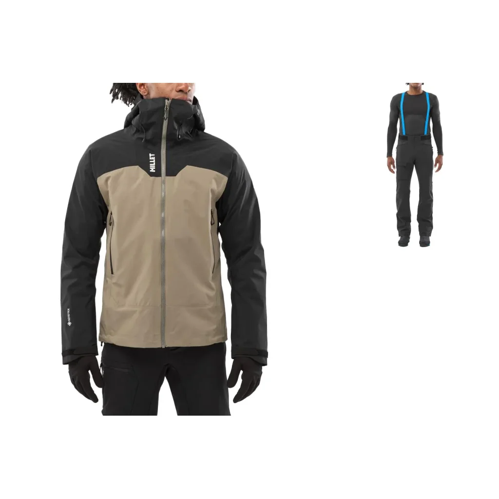MILLET Kamet Gtx Veste /dorite noir + MILLET Kamet Shield Pantalon /noir noir