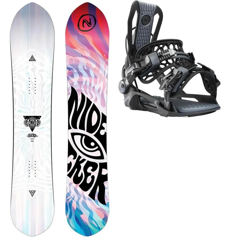 NIDECKER Alpha + Fix NIDECKER Flow Fenix /noir