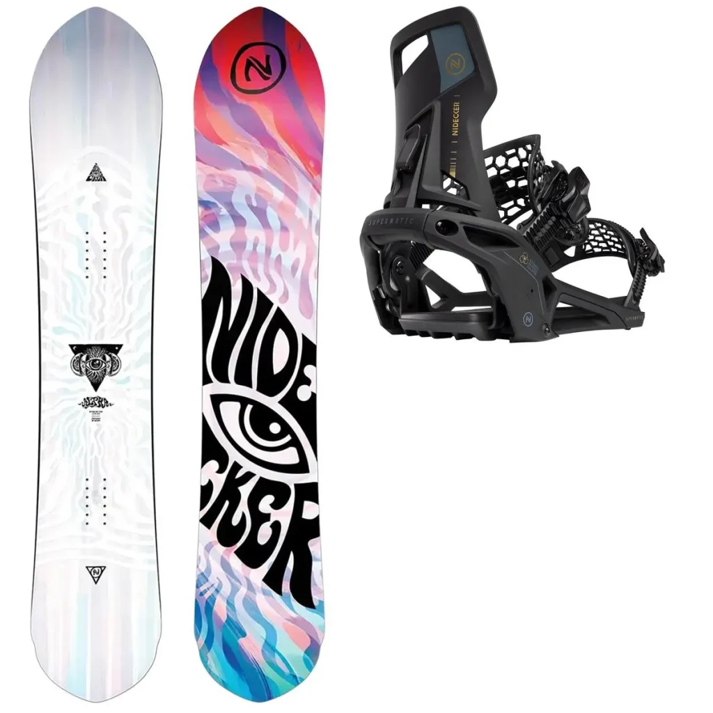 NIDECKER Alpha + Fix NIDECKER OG Supermatic /noir