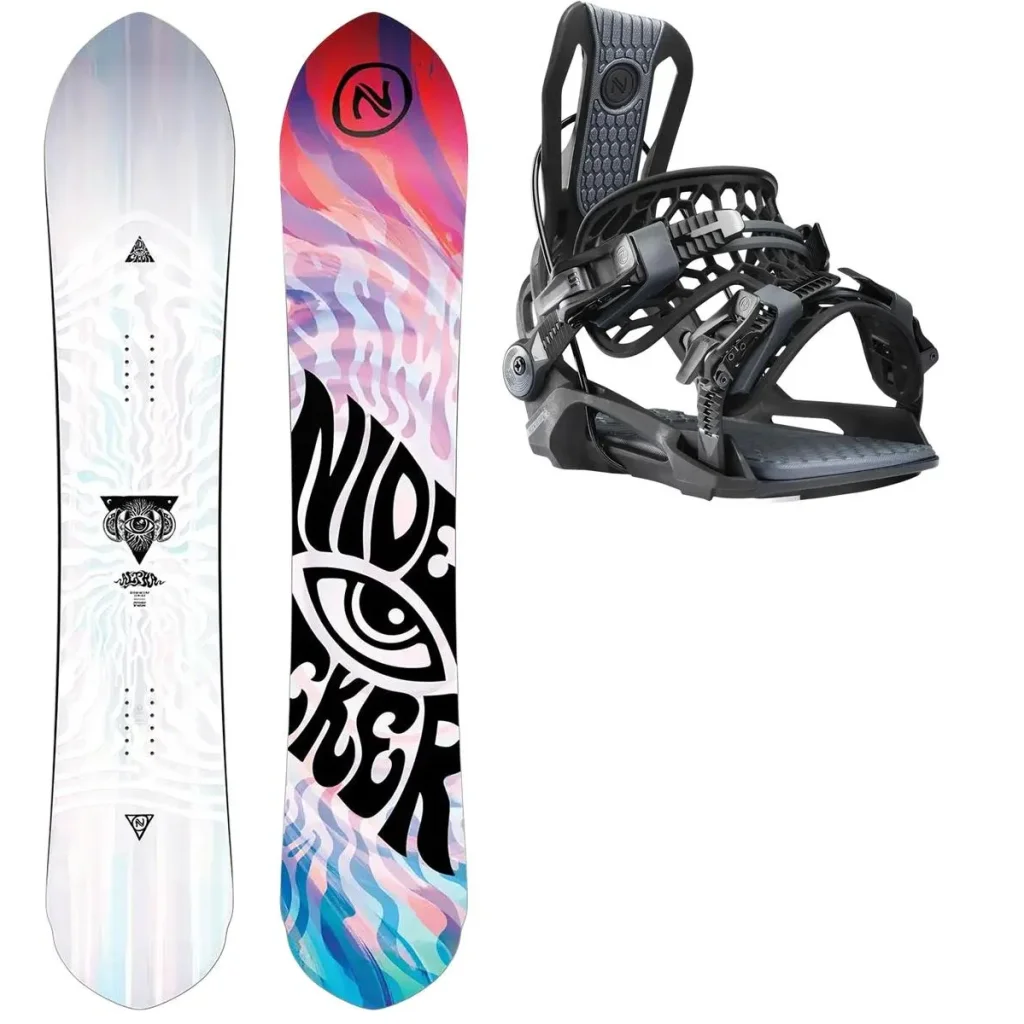 NIDECKER Alpha Wide + Fix NIDECKER Flow Fenix /black