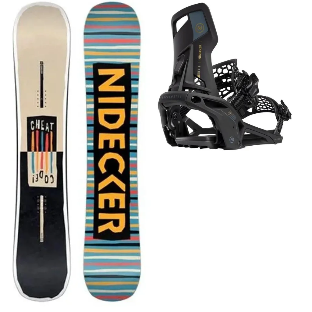 NIDECKER Cheat Code Homme + Fix NIDECKER OG Supermatic /noir