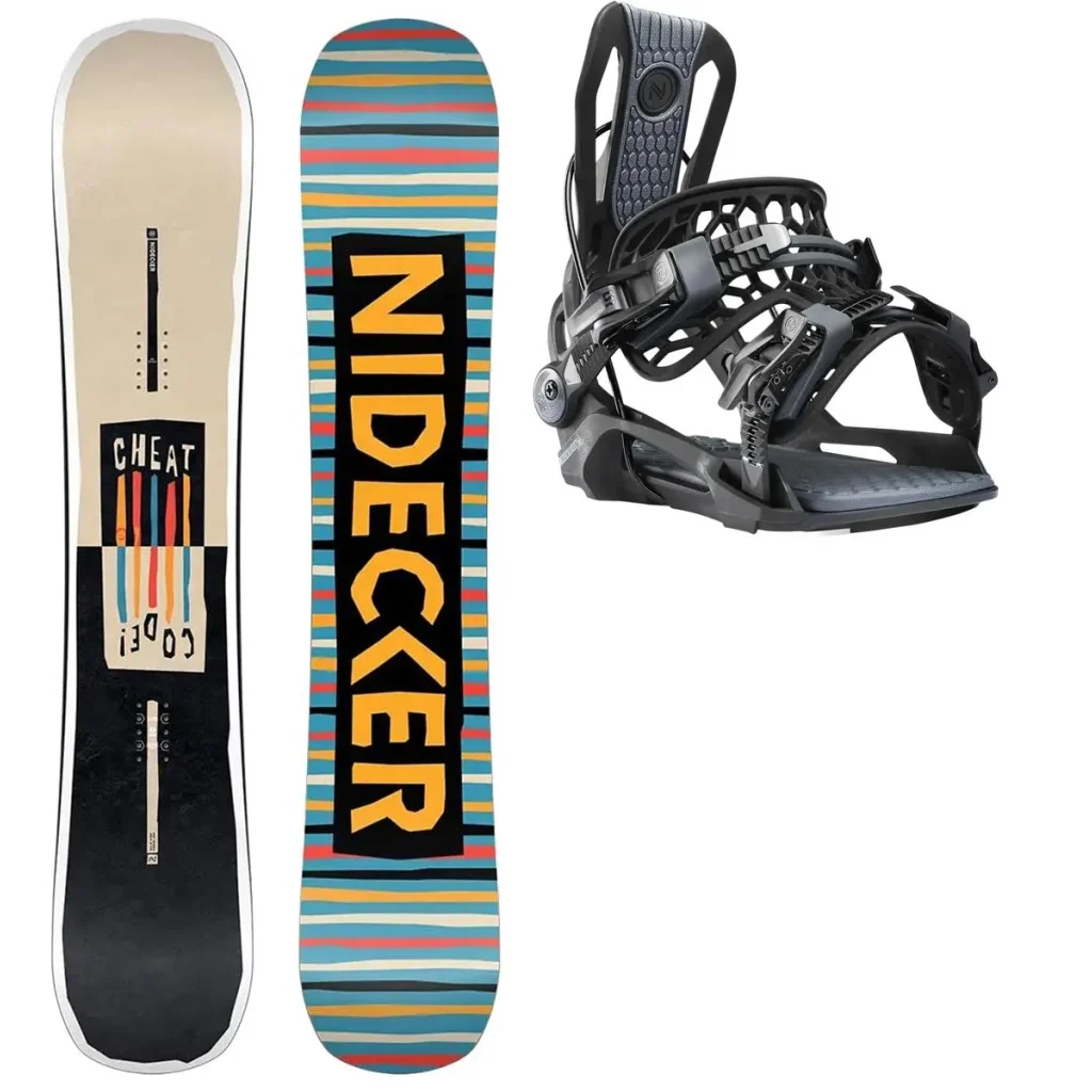 NIDECKER Cheat Code Homme Wide + Fix NIDECKER Flow Fenix /noir