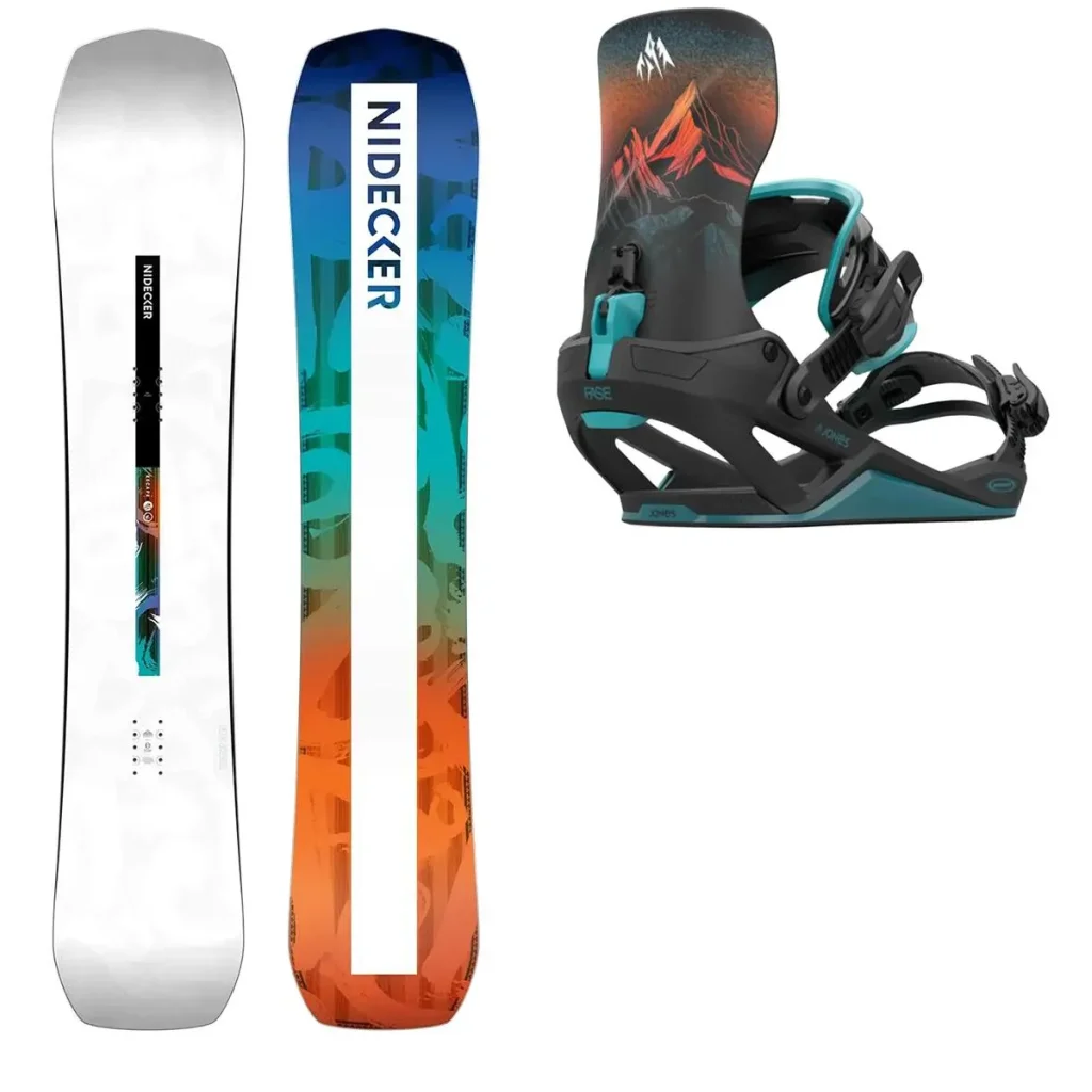 NIDECKER Escape + Fix JONES Mercury Fase Blue Art