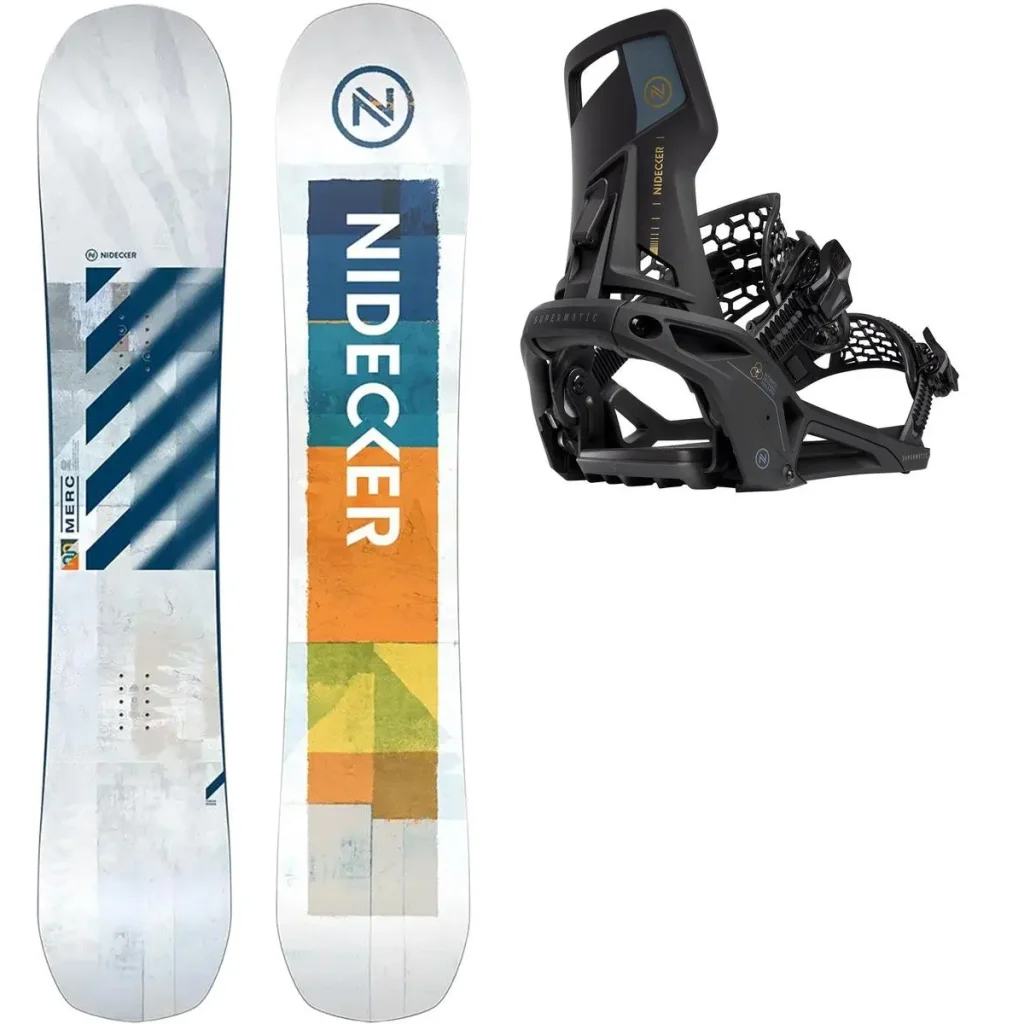 NIDECKER Merc + Fix NIDECKER OG Supermatic /noir