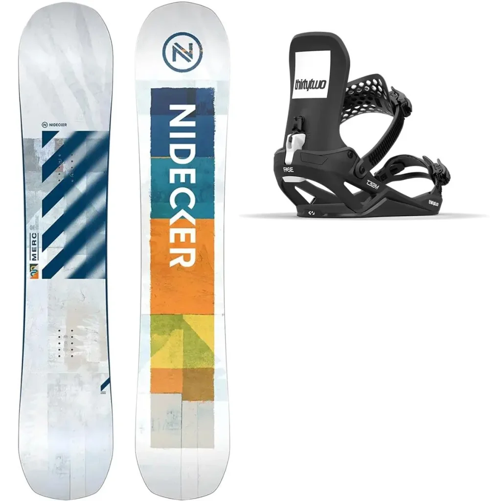 NIDECKER Merc + Fix THIRTYTWO T32M Fase /black