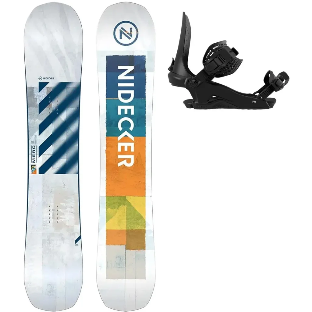 NIDECKER Merc Wide + Fix BATALEON Fly Hw /black