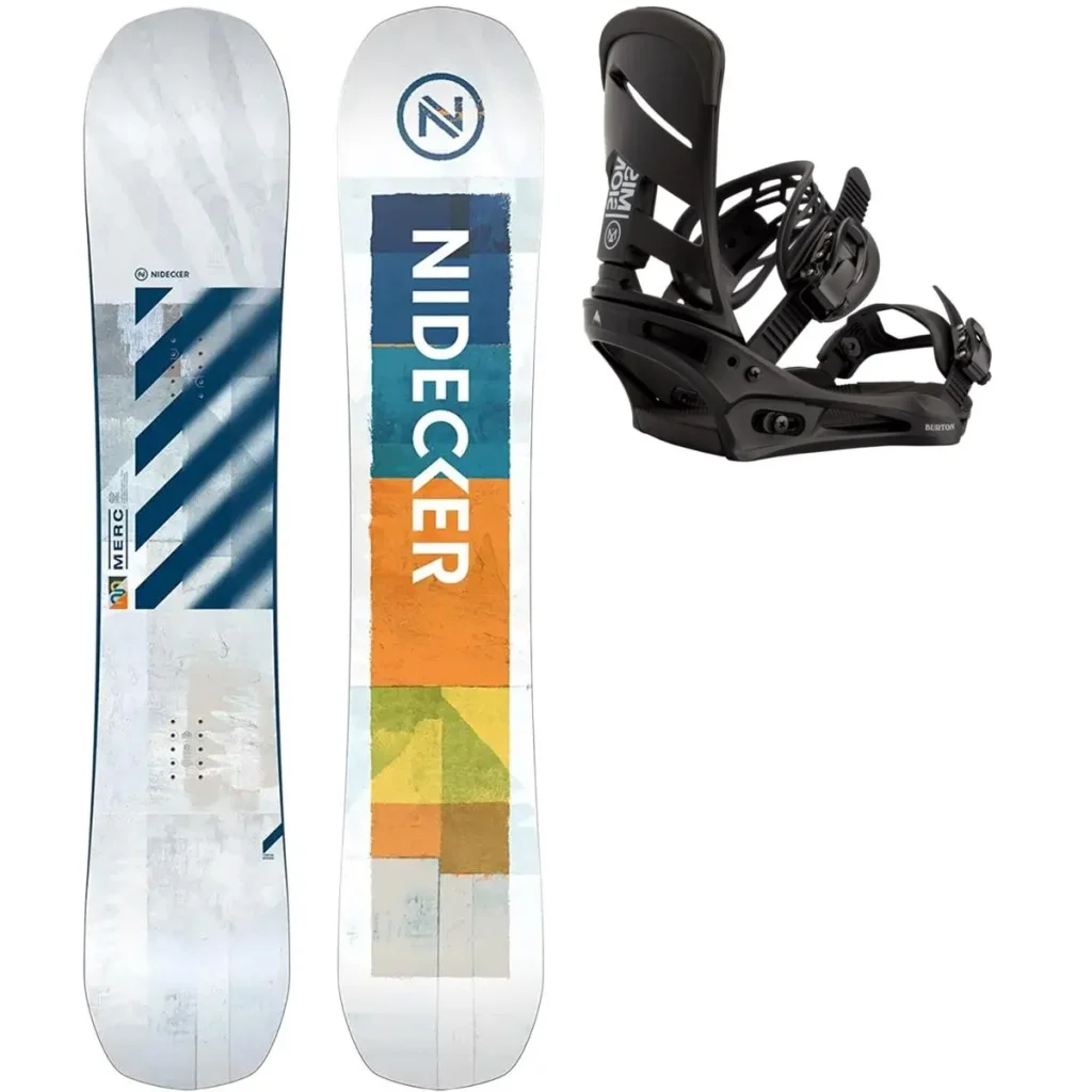 NIDECKER Merc Wide + Fix BURTON Mission /black