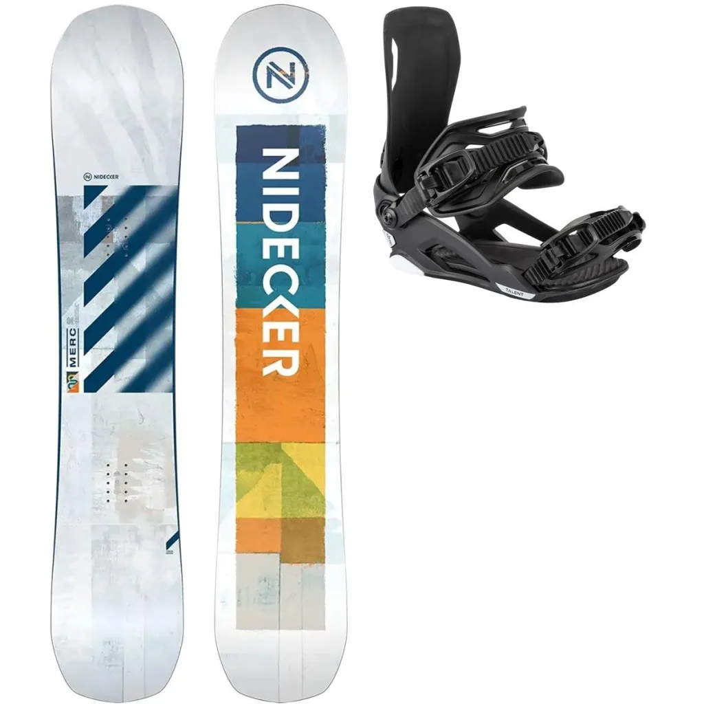 NIDECKER Merc Wide + Fix Nitro Talent /ultra black