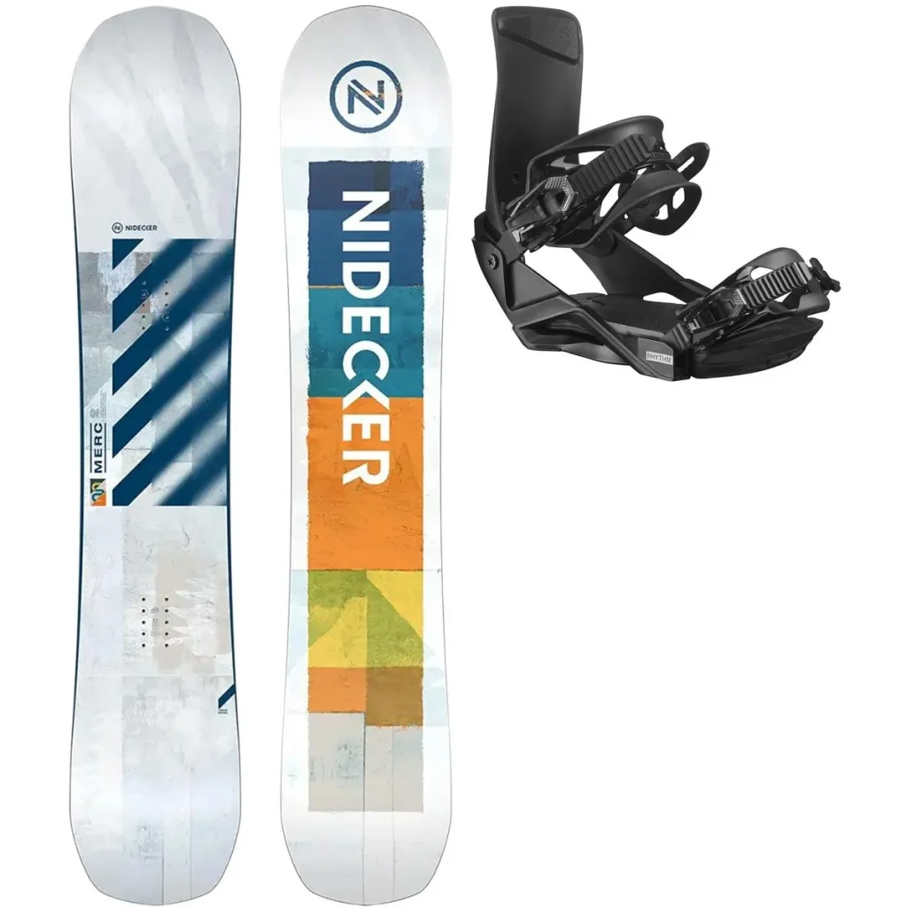 NIDECKER Merc Wide + Fix SALOMON Rhythm /noir
