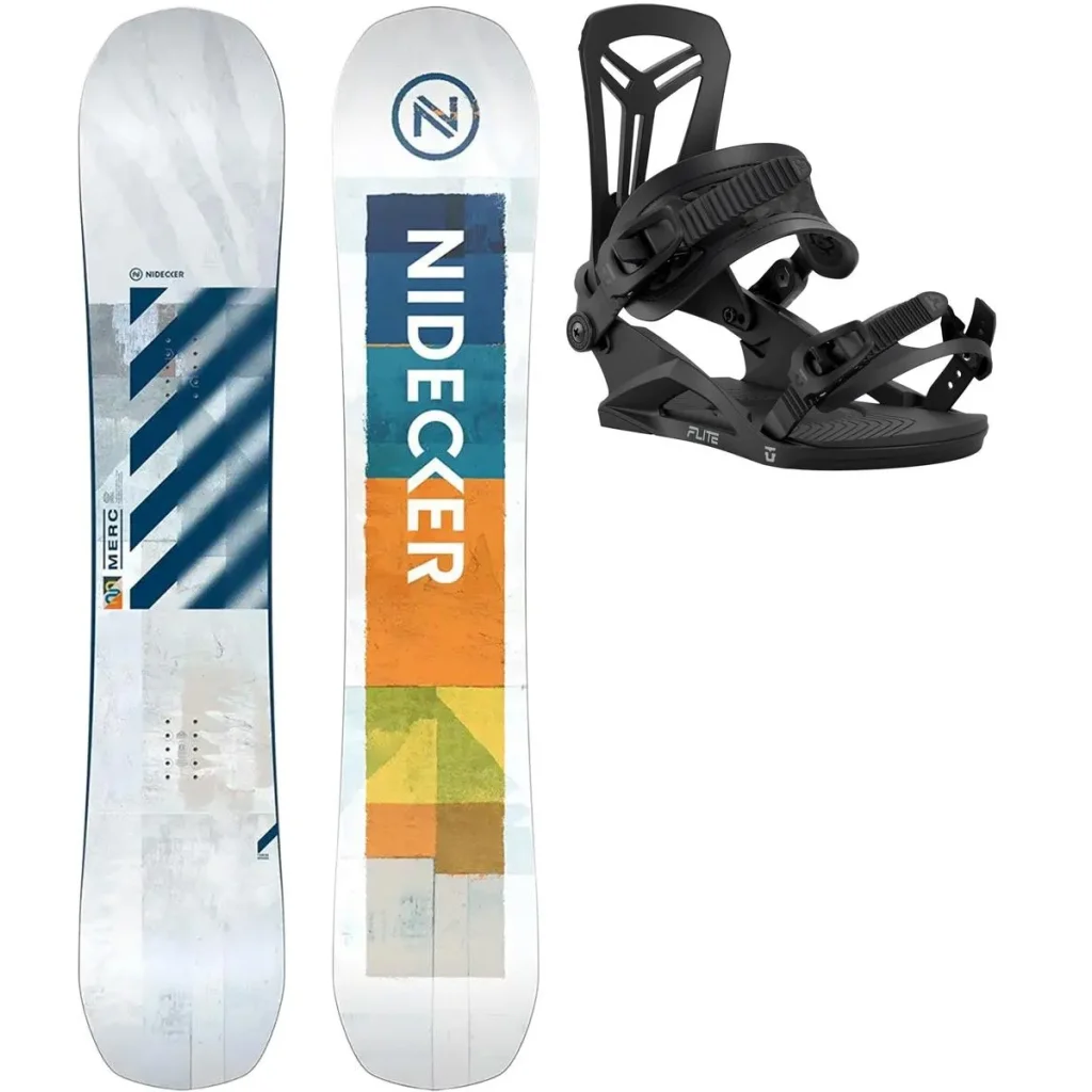 NIDECKER Merc Wide + Fix UNION Flite /noir
