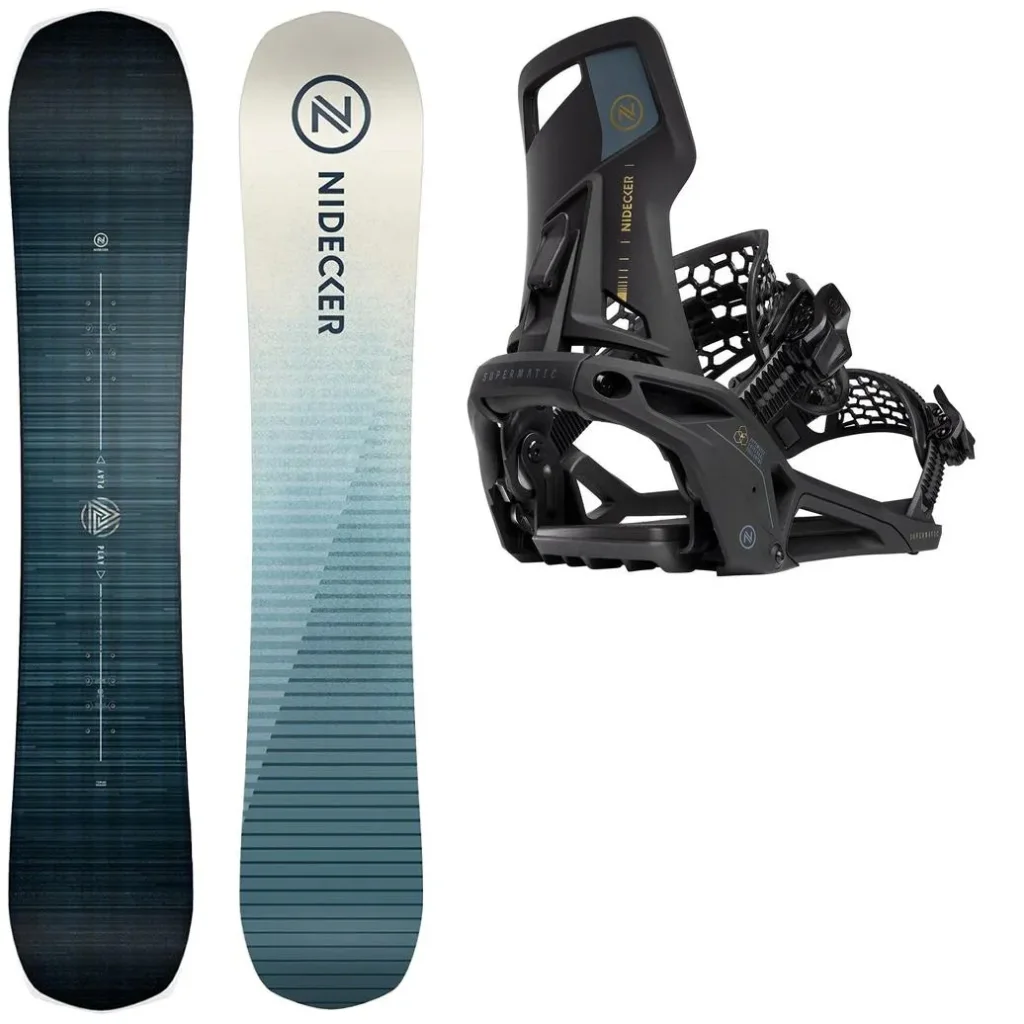 NIDECKER Play + Fix NIDECKER OG Supermatic /noir