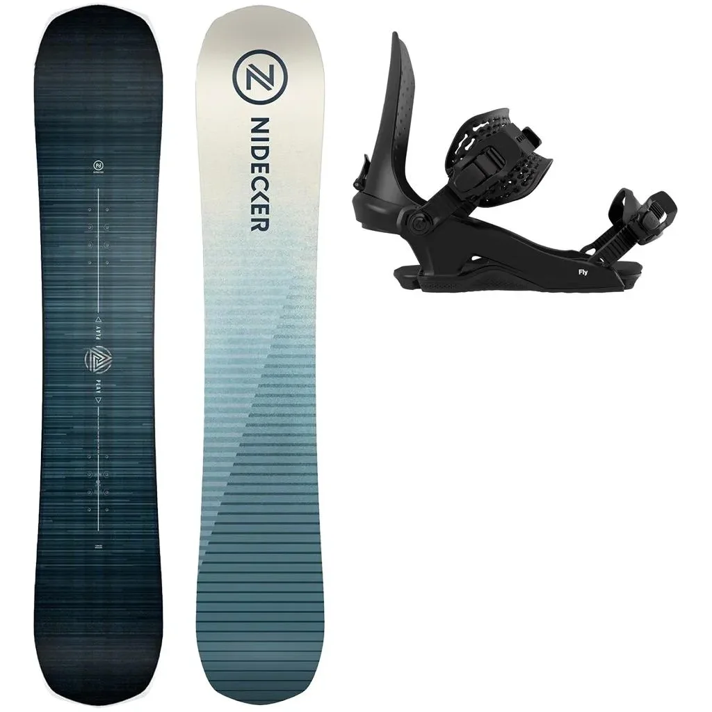 NIDECKER Play Wide + Fix BATALEON Fly Hw /noir