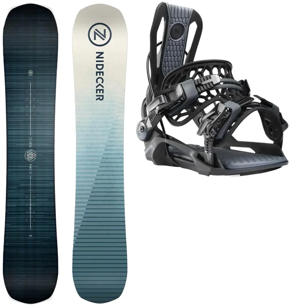 NIDECKER Play Wide + Fix NIDECKER Flow Fenix /noir