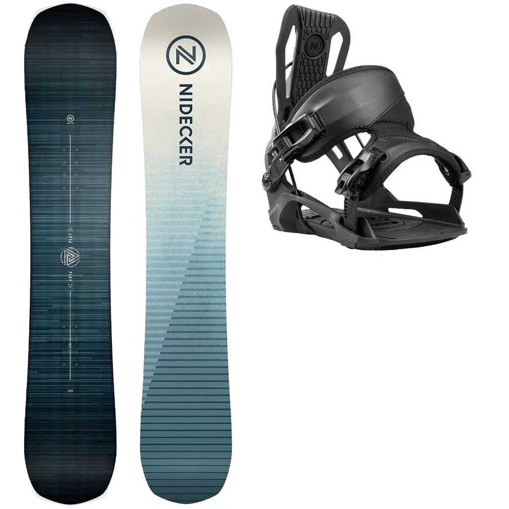 NIDECKER Play Wide + Fix NIDECKER Flow Nexus /black