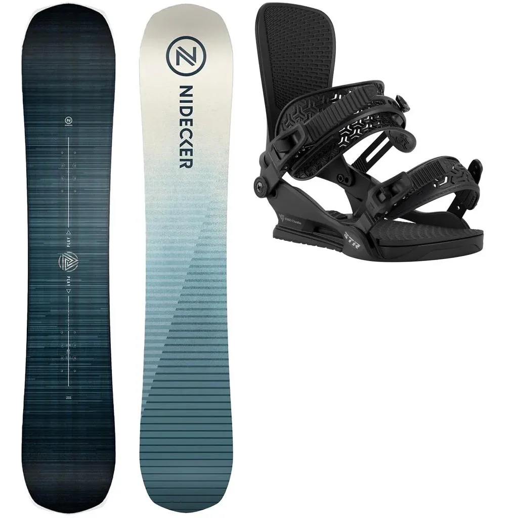 NIDECKER Play Wide + Fix UNION Str /black