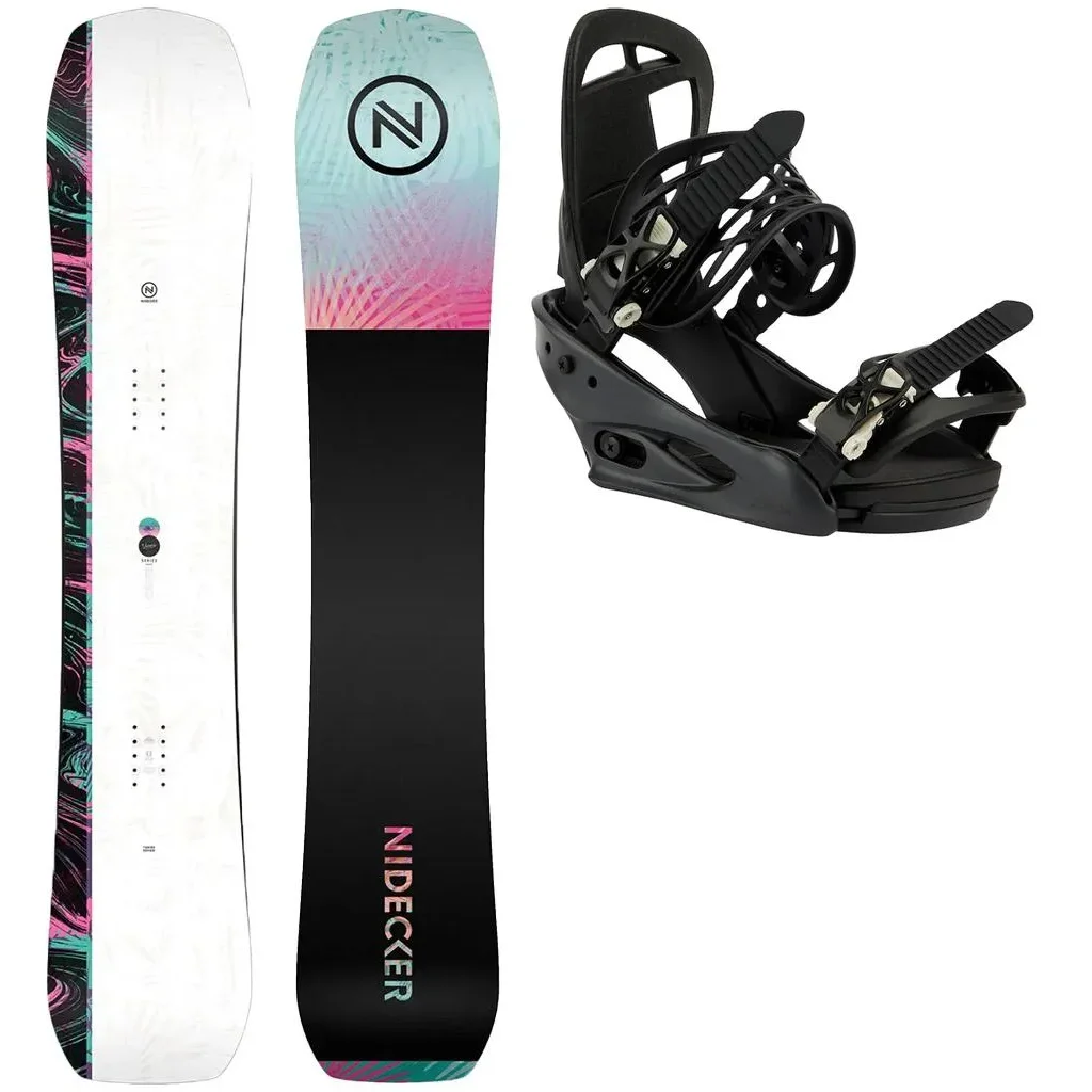 NIDECKER Venus + Fix BURTON Citizen W /black
