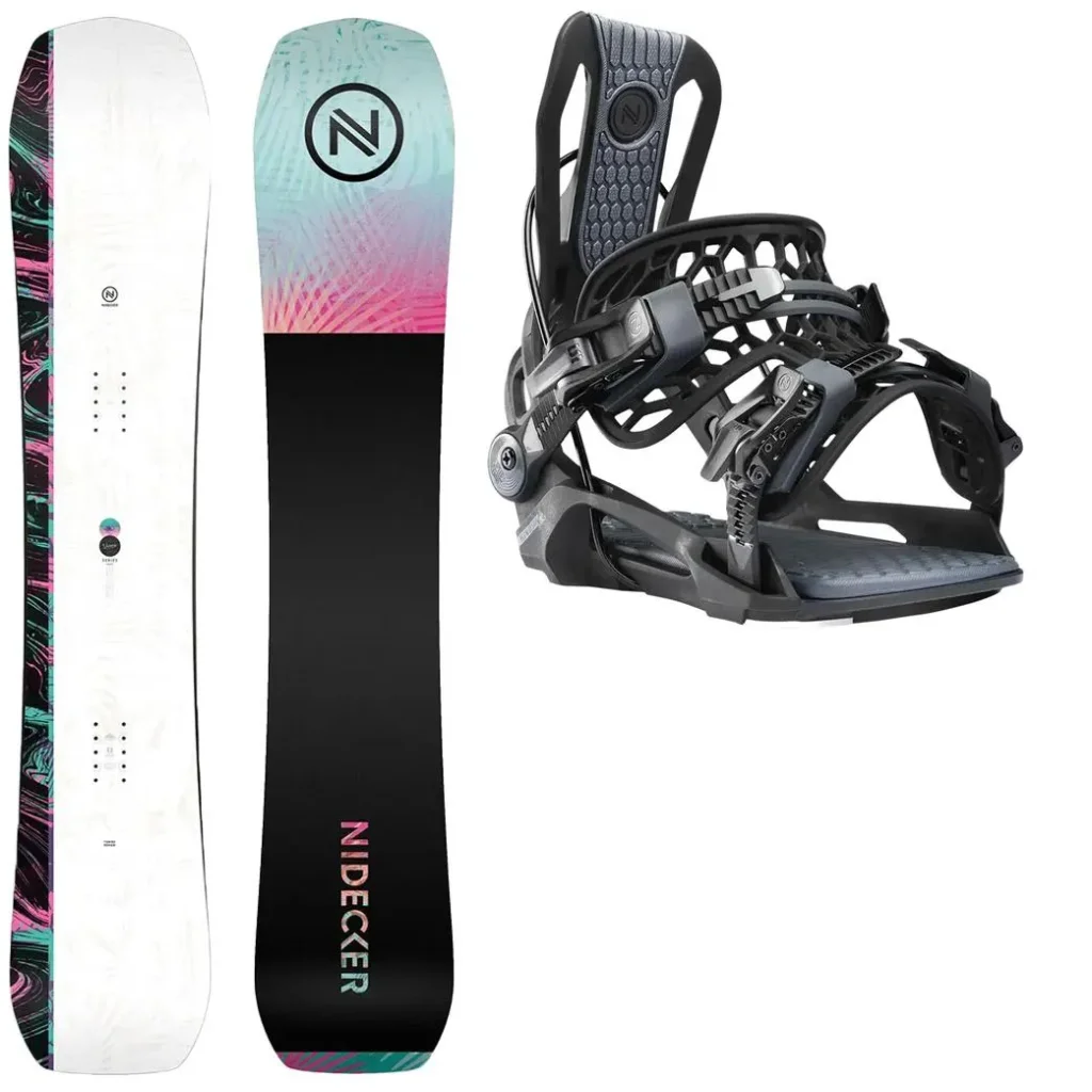 NIDECKER Venus + Fix NIDECKER Flow Fenix /black