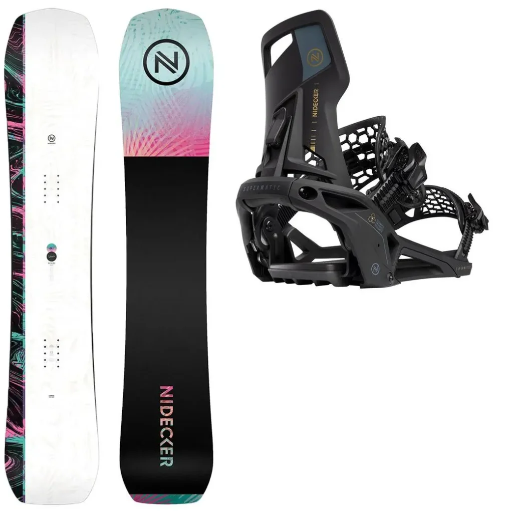 NIDECKER Venus + Fix NIDECKER OG Supermatic /noir