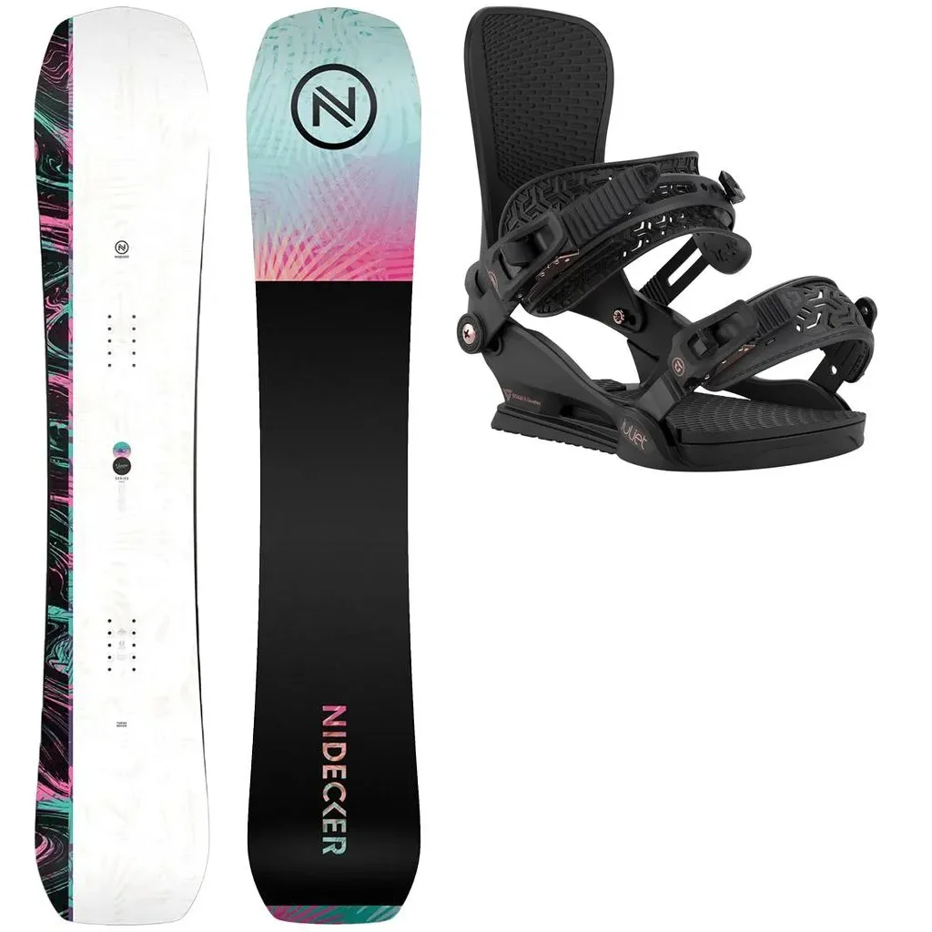 NIDECKER Venus + Fix UNION Juliet W /black