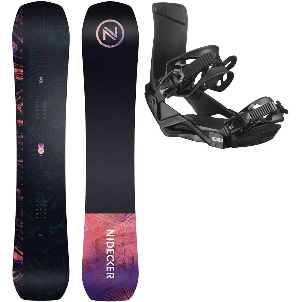 NIDECKER Venus Plus + Fix SALOMON Rhythm /black