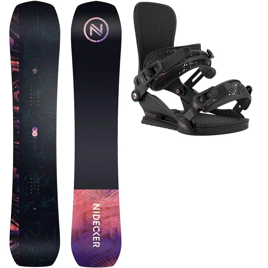 NIDECKER Venus Plus + Fix UNION Juliet W /black