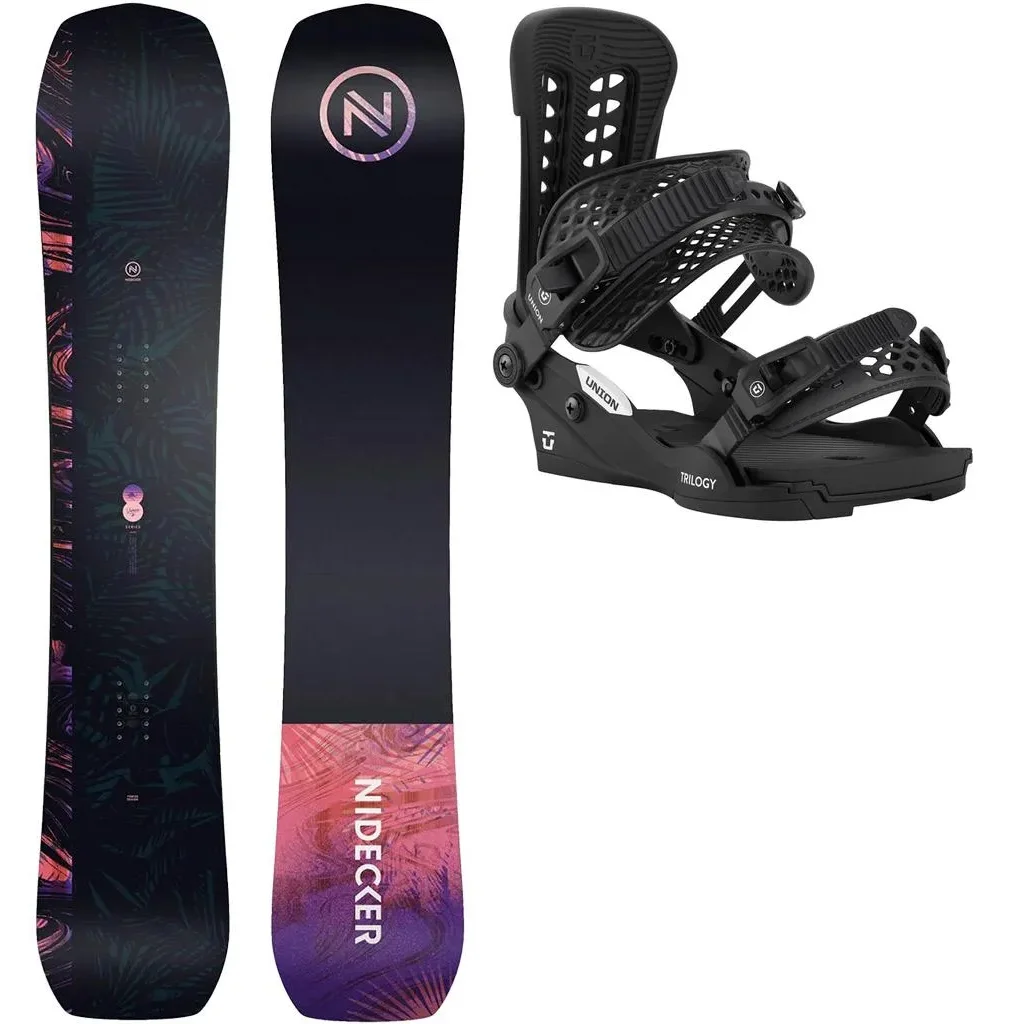 NIDECKER Venus Plus + Fix UNION Trilogy Classic /black