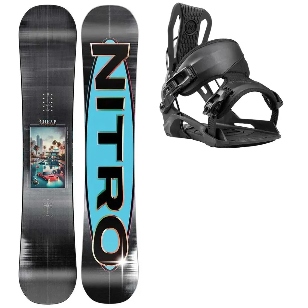 Nitro Cheap Thrills + Fix NIDECKER Flow Nexus /black