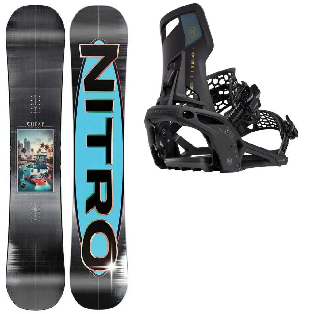 Nitro Cheap Thrills + Fix NIDECKER OG Supermatic /black