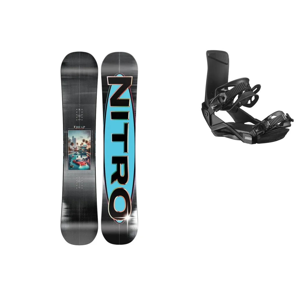Nitro Cheap Thrills + Fix SALOMON Rhythm /noir