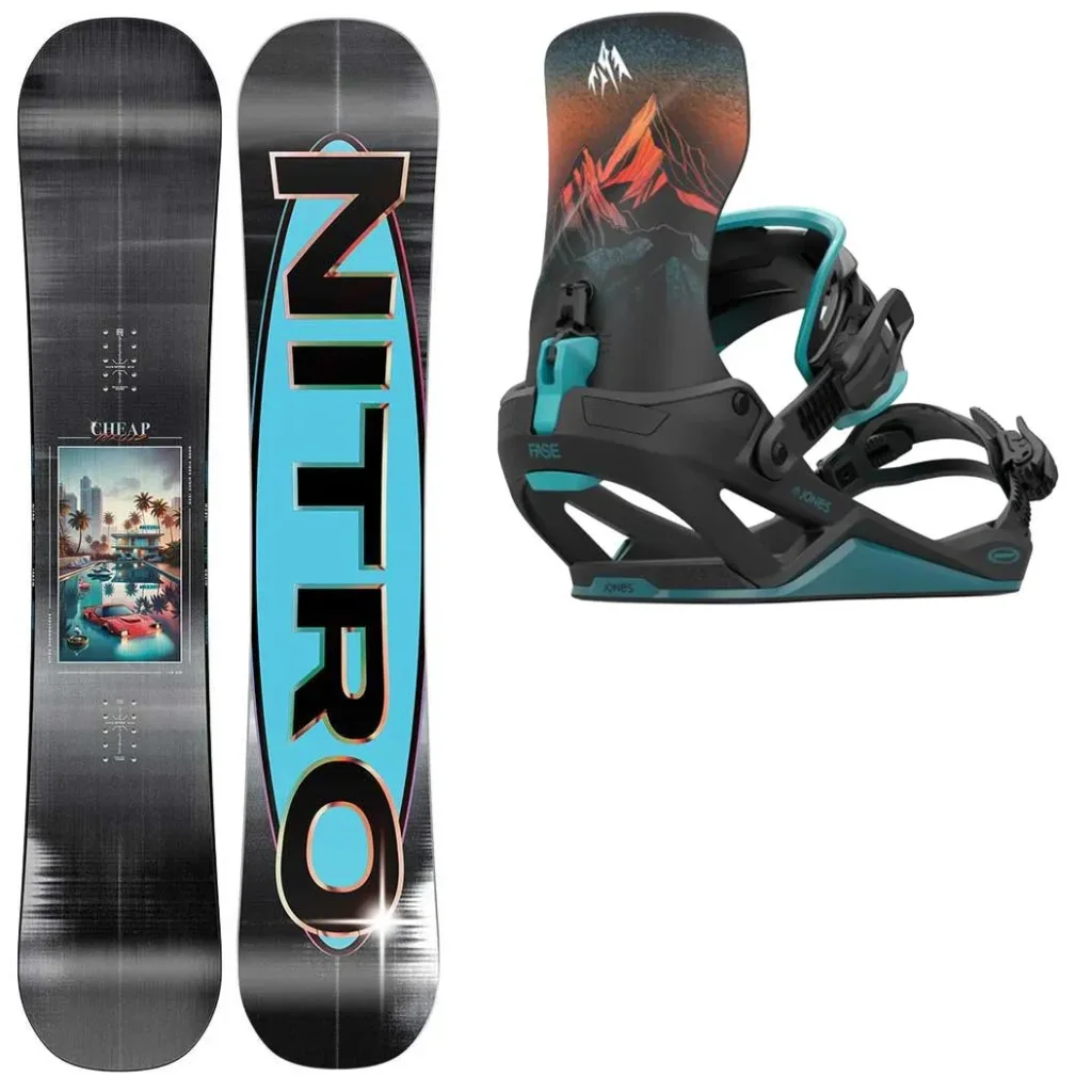 Nitro Cheap Thrills Wide + Fix JONES Mercury Fase Blue Art