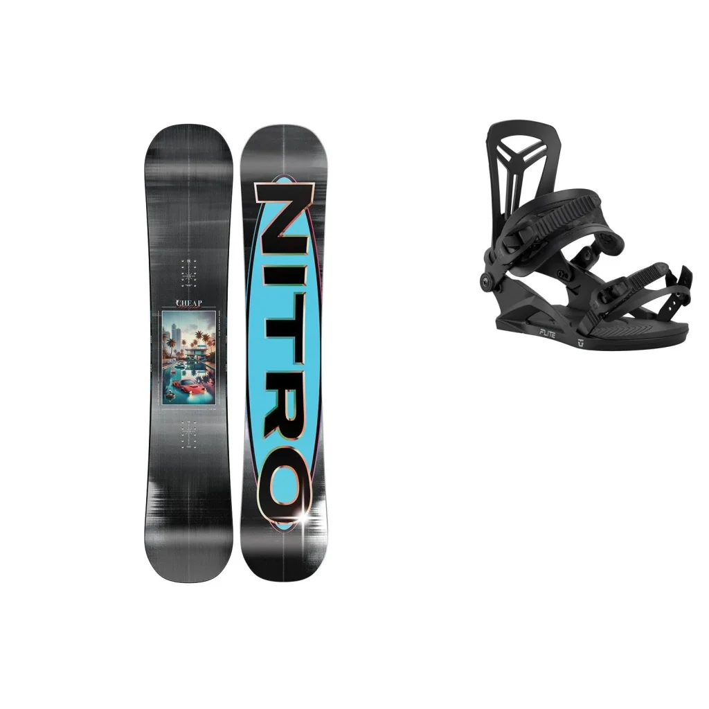 Nitro Cheap Thrills Wide + Fix UNION Flite /noir