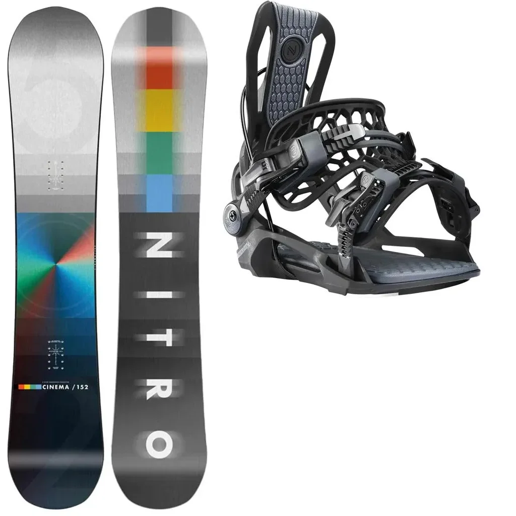 NITRO Cinema + Fix NIDECKER Flow Fenix /black