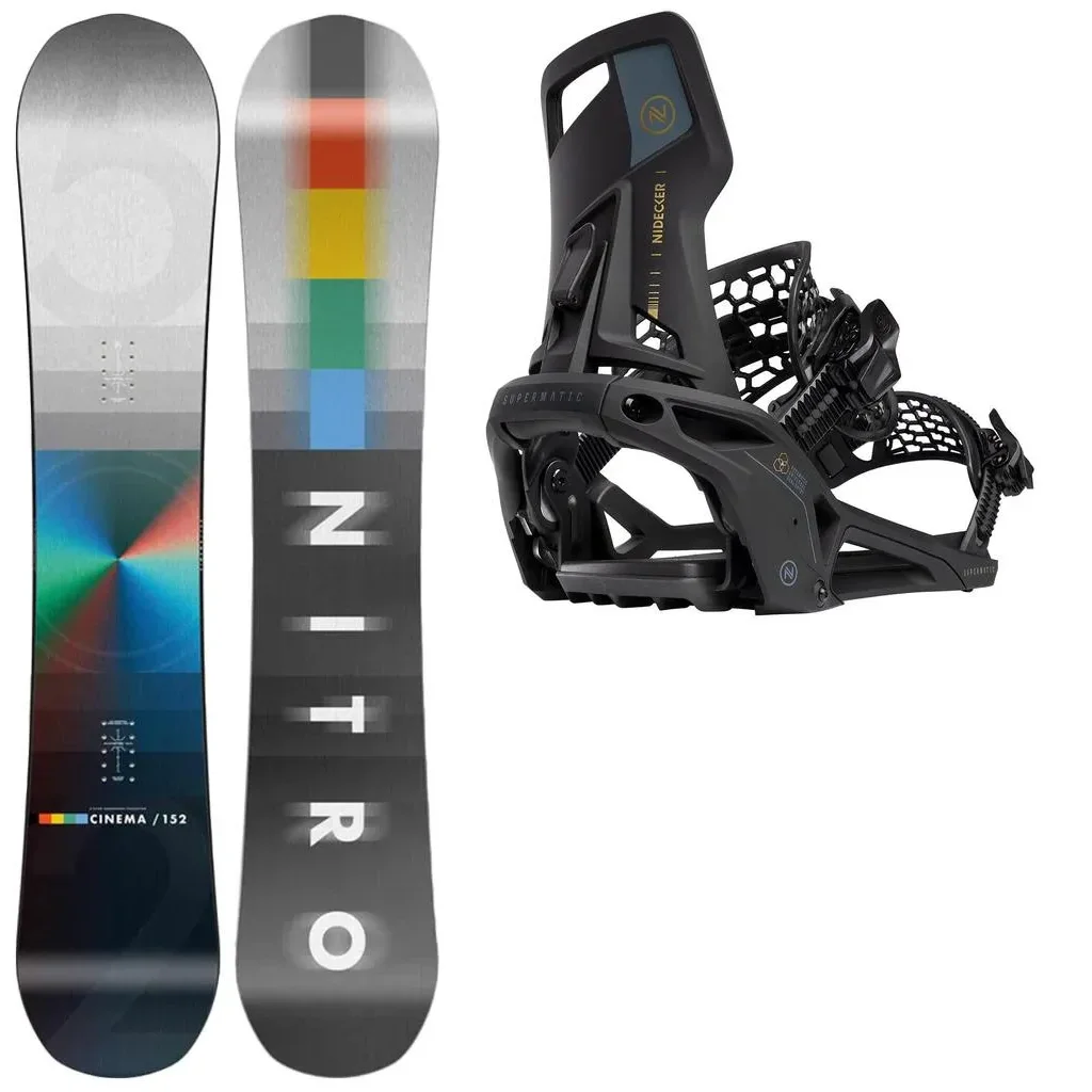 NITRO Cinema + Fix NIDECKER OG Supermatic /black